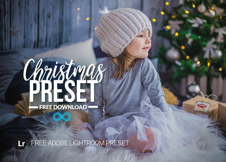 Free Christmas Lightroom Preset for Family Portraits by Photonify